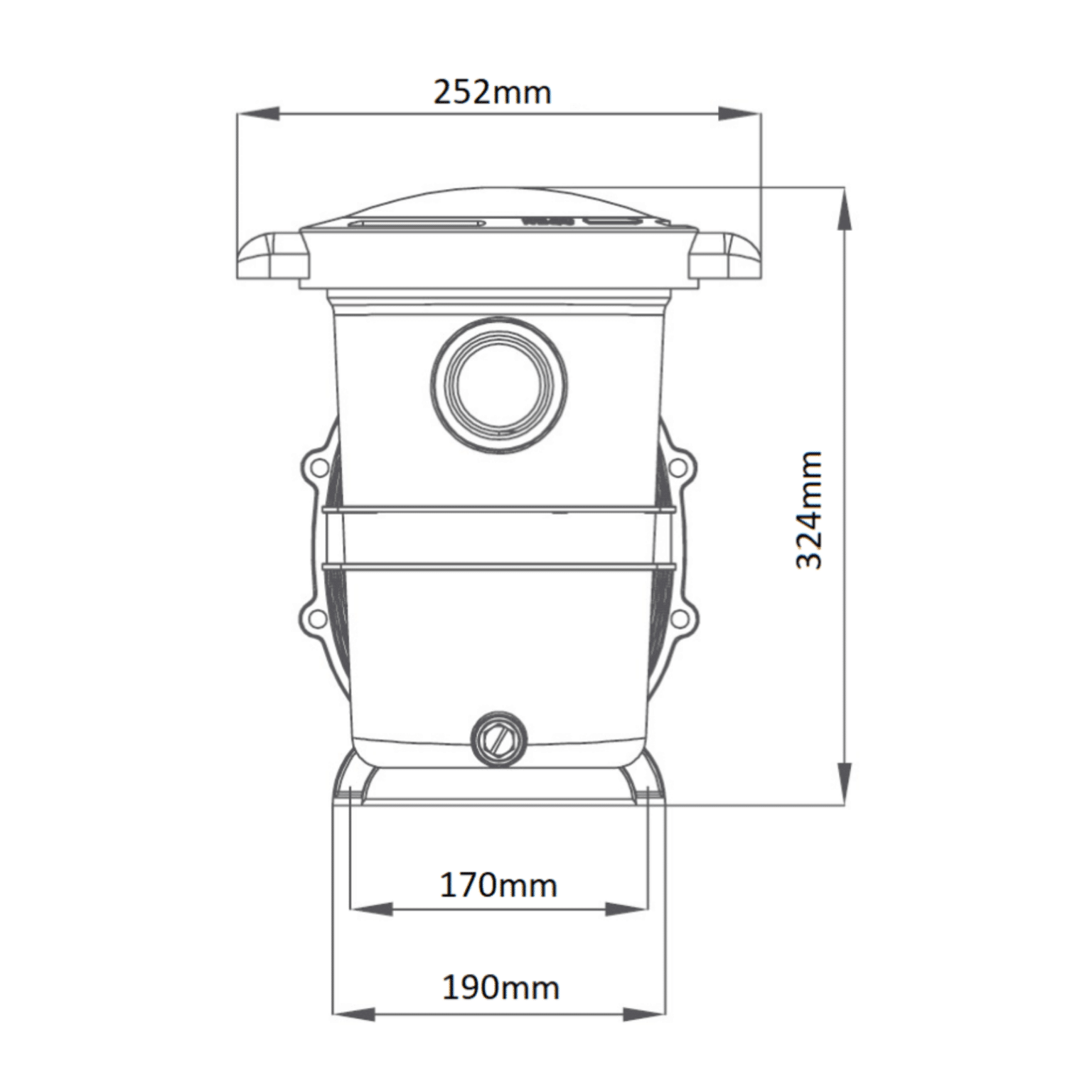 Hy Clor 2 Speed Pool Pump Hyclor