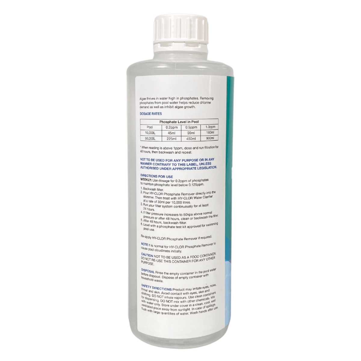 HY-CLOR PHOSPHATE REMOVER - Hyclor