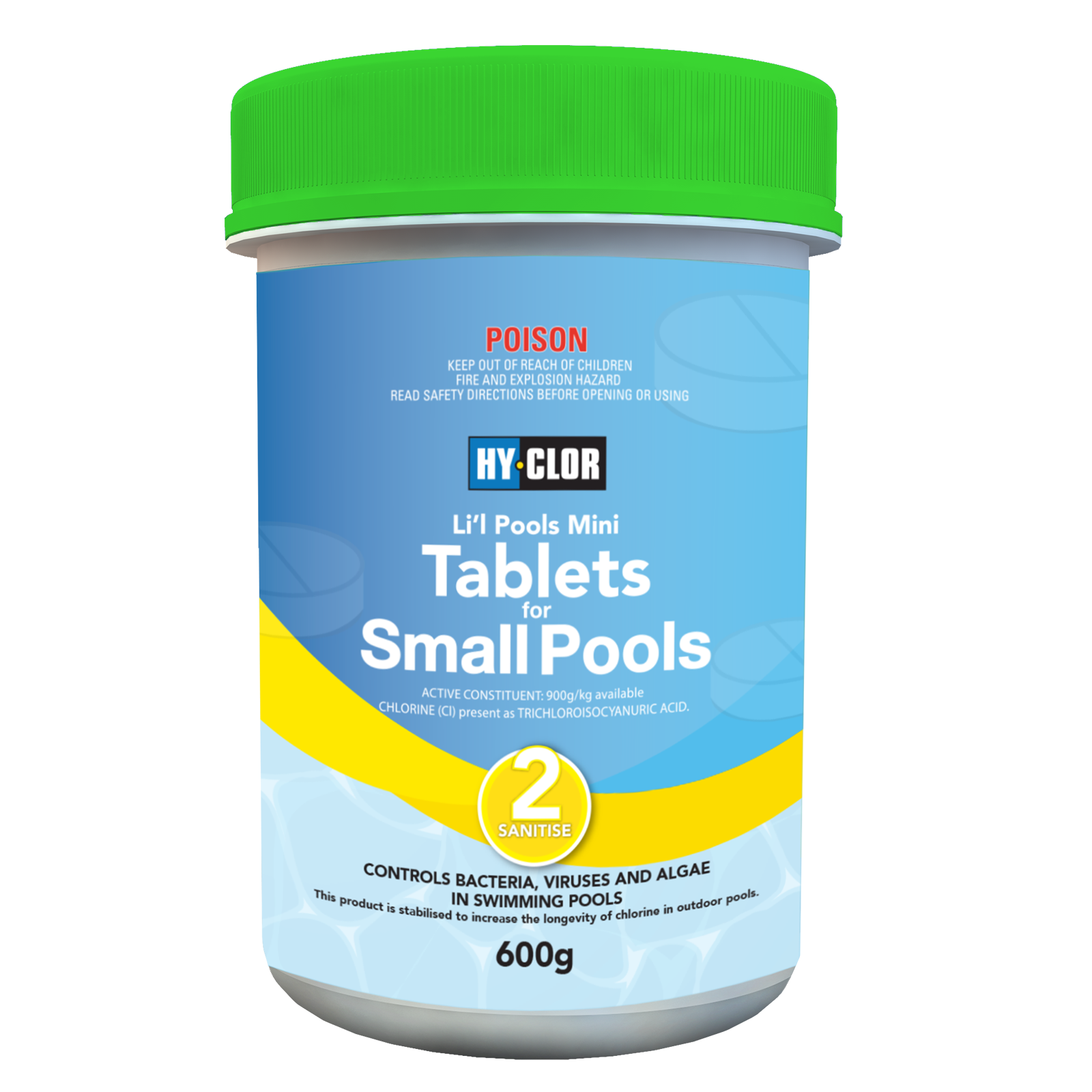 HY-CLOR MINI TABLETS FOR SMALL POOLS